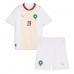 Koszulka piłkarska Maroko Youssef En-Nesyri #19 Strój wyjazdowy dla dzieci MŚ 2026 tanio Krótki Rękaw (+ Krótkie spodenki)